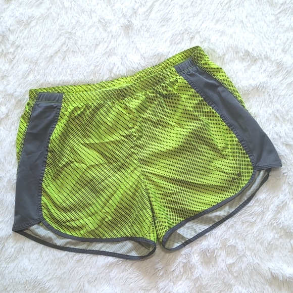 🔴SALE! Champion Neon Yellow Shorts with Lining - Picture 1 of 8